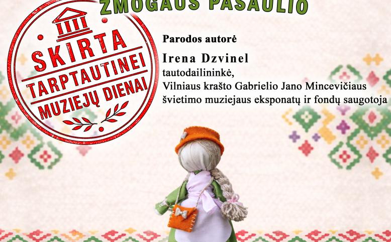 Paroda „Lėlės kelionė: nuo siūlo iki žmogaus pasaulio“
