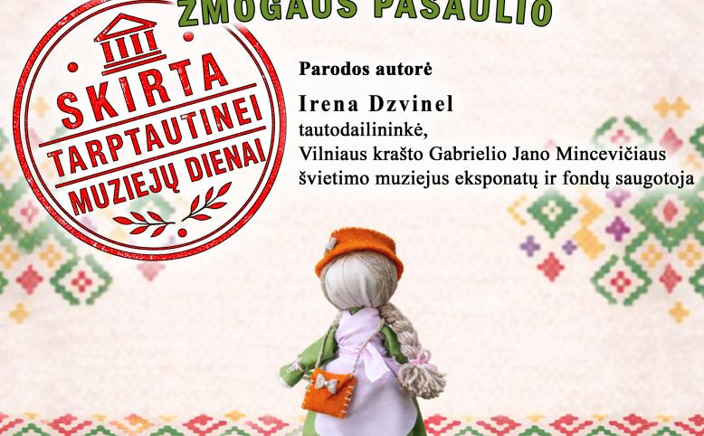 Paroda „Lėlės kelionė: nuo siūlo iki žmogaus pasaulio“