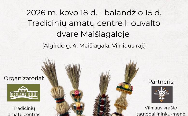 Konkursinė paroda „Tradicinė Vilniaus verba“