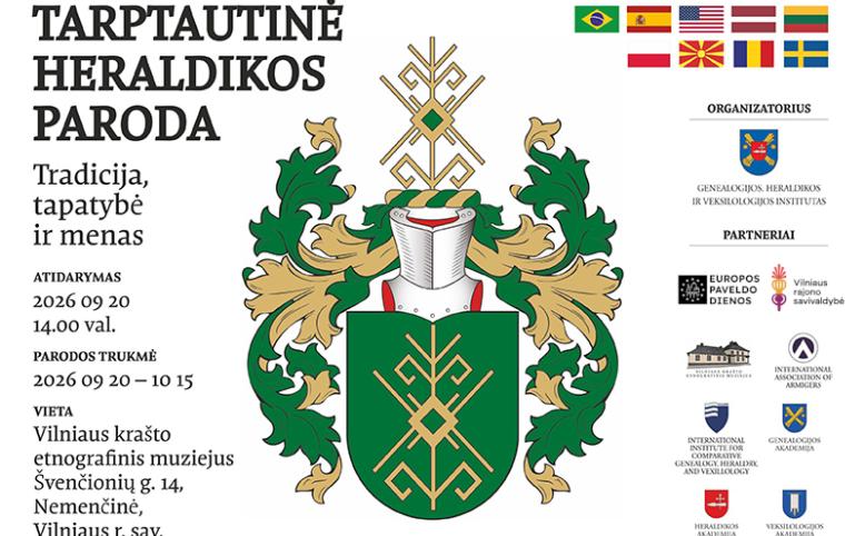 Tarptautinė heraldikos paroda „Tradicija, tapatybė ir menas“