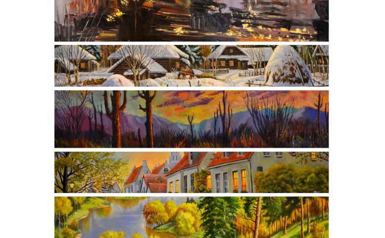 Viktoro Ivanovskio peizažinės tapybos paroda „Inspiracijos“