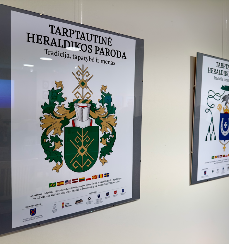 Tarptautinės heraldikos parodos „Tradicija, tapatybė ir menas“ atidarymas