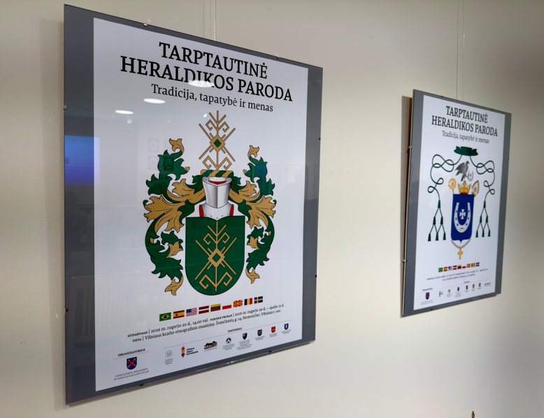 Tarptautinės heraldikos parodos „Tradicija, tapatybė ir menas“ atidarymas